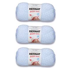 Bernat Softee Baby Yarn - Solids-Little Mouse, Multipack Of 3 