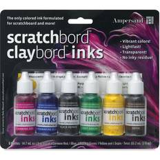 Textile Pen Ampersand Art Claybord 6-Color Ink Set