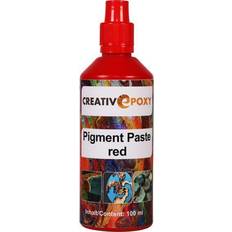 Rot Textilfarben CREATIVePOXY Gießharz-Pigment, 100 g rot