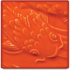 Amaco Liquid Gloss Glaze Pint, Fire Orange