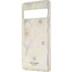 Kate Spade Mobile Phone Accessories Kate Spade Defensive Hardshell for Pixel 6 Pro Hollyhock Floral Clear