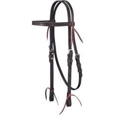 Grips Tough-1 Royal Barbwire Browband Headstall Black