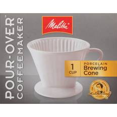 Melitta Coffee Makers Melitta White Porcelain #2 Pour-over Cup