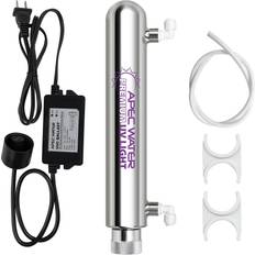 Measurement & Test Equipment APEC Water Systems Intense Stainless Steel Ultra-Violet Sterilizer Filtration Kit UG-UVSET-1-4-SS