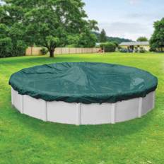Robelle Swimming Pools & Accessories Robelle Supreme Plus/ Premier Winter Cover for Round Above-ground Pools Green 12'
