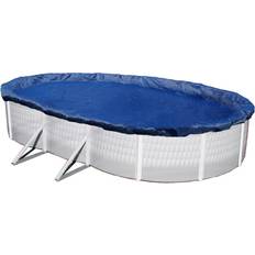 Blue Wave Pool Covers Blue Wave Gold Series Oval Above Ground Winter Pool Cover 12 x 24