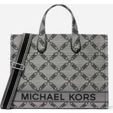 MICHAEL Michael Kors Jet Set Charm Large Dome Crossbody with Web Strap  (Natural/Black) Handbags - ShopStyle Shoulder Bags