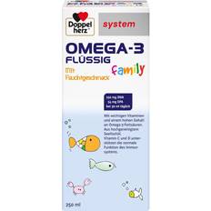 Fettsäuren Doppelherz Omega-3 flüssig family system