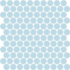 White Tiles InHome Penny Tile 10 10 Peel and Stick Resin Backsplash Tiles 4-Pack