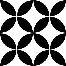 Black and white vinyl floor tiles FloorPops Starlight Peel & Stick Floor Tiles in Black/White 0.06" MichaelsÂ® - Black 0.06"