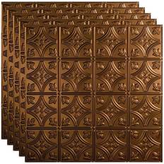 Tiles Fasade Traditional Style/Pattern 1 Lay In Ceiling Tile Oil-Rubbed Bronze 5 Pack Oil Rubbed Bronze 5 Pack