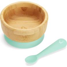 Baby Dinnerware Munchkin Bambouâ¢ Bowl Spoon Set Mint