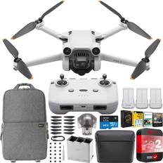 Drones DJI Mini 3 Pro Drone Quadcopter RC-N1 Remote Fly More Kit Plus & Accesory Bundle