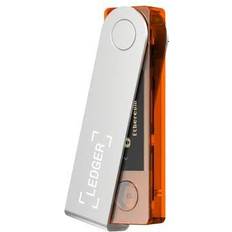 Ledger Computer Locks Ledger Nano X Crypto Hardware Wallet Blazing-Orange