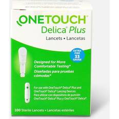 Lancets OneTouch Delica Plus Lancet 33g 100 ct