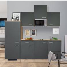 Kühlschrank - mit Elektrogeräten Küchenzeilen & Küchenblöcke Flex-Well Morena 7845738