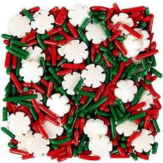 Wilton Sprinkles Mix Christmas Snowflake Cake Decoration