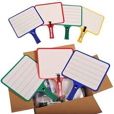Glass Boards Rectangular Hand Held Whiteboards, Double-sided, Blank/Handwriting, 24/Pack 5132