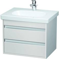 Duravit Vanity Units for Double Basins Duravit Ketho 17.88 H Bath Vanity without Top