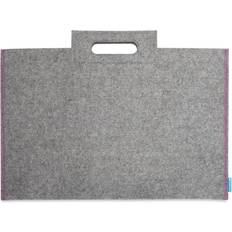 Gray Briefcases Itoya Profolio Midtown Bag 14" x 21" Gray