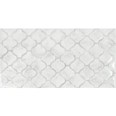 Smart Tiles Blok Arabesco Marble 22.56 X 11.58 Peel and Stick Backsplash for Kitchen, Bathroom, Tile