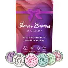 Cleverfy Shower Steamers Aromatherapy Shower Bombs Gift Set 12-pack