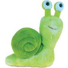 DolliBu Super Soft Green Snail Plush Toy Figure 5.5 inches
