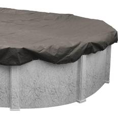Pool Covers Robelle Magnesium 21 ft. x 41 ft. Oval Above Ground Pool Winter Cover, Dark Gray
