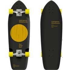 Hydroponic Square Complete Cruiser Skateboard Lunar Black/Yellow Black/Yellow