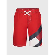 Swimwear Children's Clothing Tommy Hilfiger Boy's Logo Board Shorts Red Red