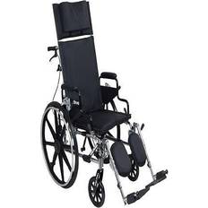 Drive Medical pla416rbdda Viper Plus Gt Full Reclining Wheelchair Detachable Desk Arms 16