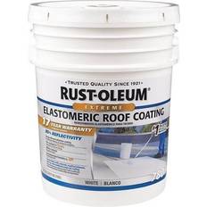 Wall Paints Rust-Oleum Elastomeric Roof Coating 4.75 301992 Wall Paint White