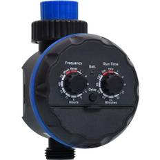 VidaXL Watering vidaXL Single Outlet Water Timer with Ball Valves Irrigation Automatic