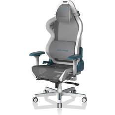 DxRacer Ergonomic Mesh Gaming Chair Modular Design Air Pro Series- White and Cyan