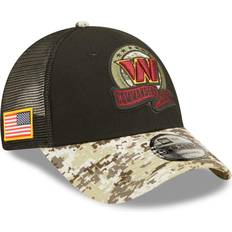 Children's Clothing New Era Youth Black/Camo Washington Commanders 2022 Salute To Service 9FORTY Snapback Trucker Hat