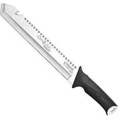 Machetes Camillus Carnivore Inject Titanium Stainless Steel with Molded Sheath and Bonus Trimming Knife Machete