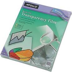 Instant Film Apollo Write-On Transparency Film Letter Clear 100/Box