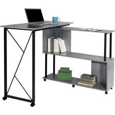 SAFCO Mood Rotating Worksurface Standing Desk 2pcs