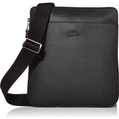 Lacoste Bags  The Blend Zippered Monogram Canvas Clutch Allover