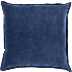 Surya CV0162222D Velvet CV-016 22"H Kit Complete Decoration Pillows Blue