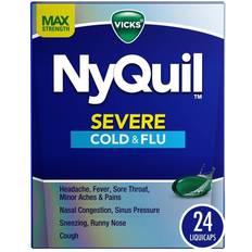 Nyquil Severe Cold & Flu 24 Liquid Capsule