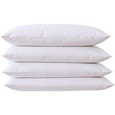 Pillows St. James Home 4-Pack Duck Feather Bed Down Pillow