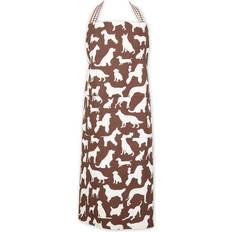 Aprons DII Imports Pet Chef Kitchen Apron Brown