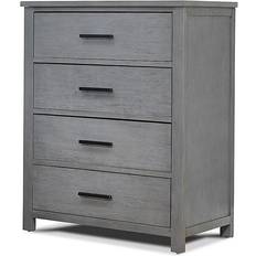Chests Sorelle Furniture Westley 4-Drawer Chest In Grey Grey Chest
