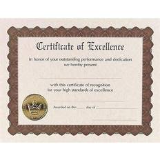 Gold Office Papers Papers! Excellence Award Certificates, Gold 930600PK3