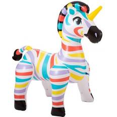 Plastikspielzeug Aufblasbare Spielzeuge Sprinkler Zebra bunt