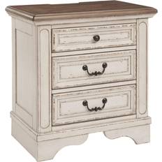 Ashley Furniture Furniture Ashley Furniture Realyn French Country 3 Bedside Table