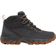 Suede Hiking Shoes Columbia Newton Ridge Plus II M - Dark Grey/Gold Amber
