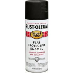 Mattes Paint Rust-Oleum Stops Rust Protective Enamel 12 oz Anti-corrosion Paint Black
