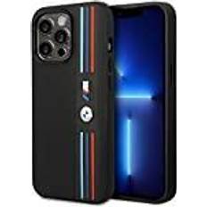 Mobile Phone Accessories BMW Etui BMHCP14X22PPMK iPhone 14 Pro Max 6,7" czarny/black Tricolor M Collection, Smartphone Hülle